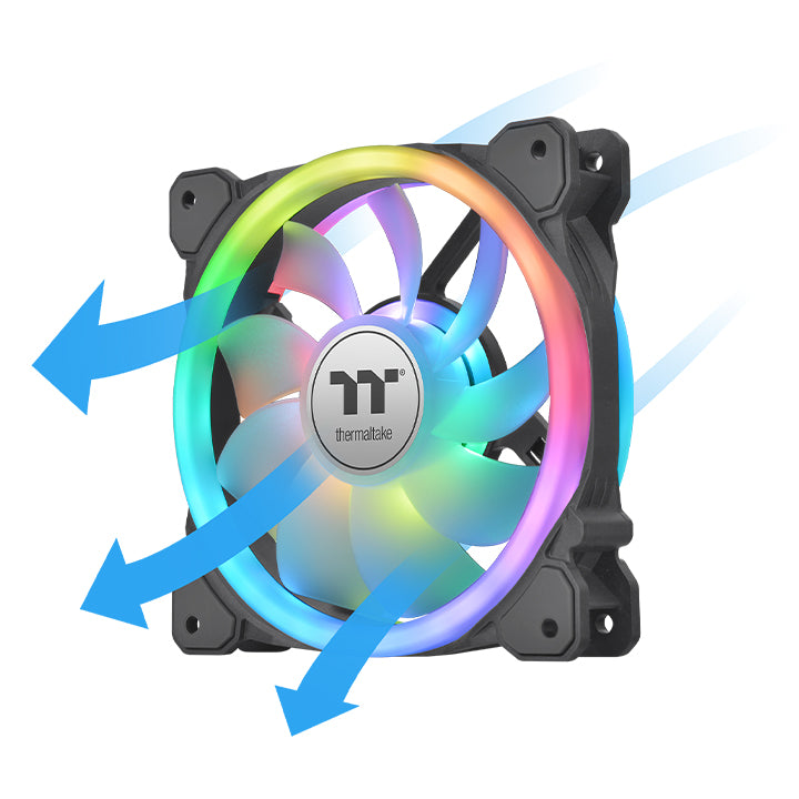 SWAFAN 12 RGB Radiator Fan (3-Fan Pack) – Thermaltake USA