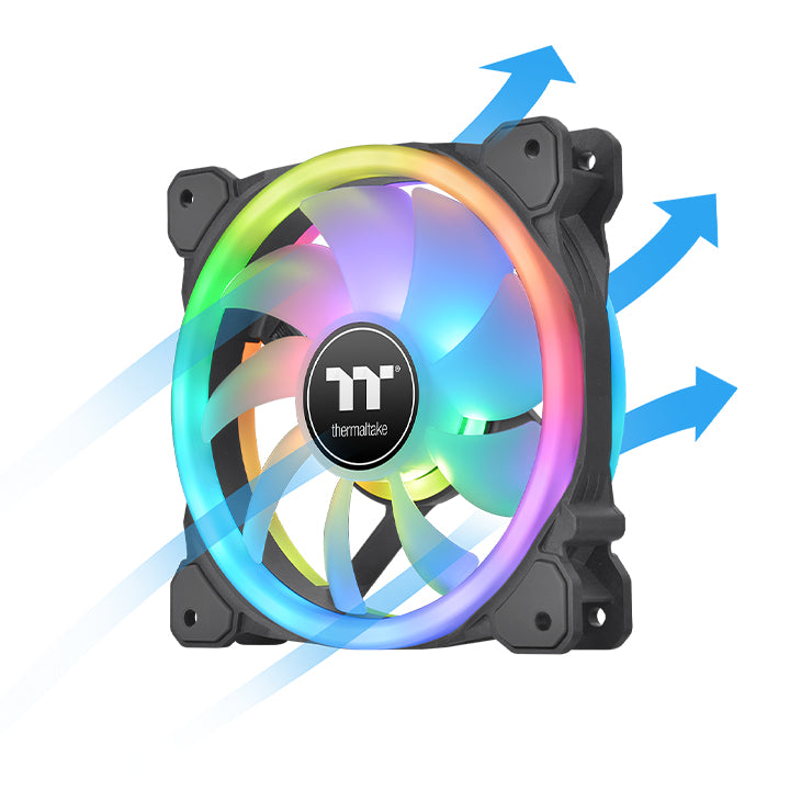 SWAFAN 14 RGB Radiator Fan (3-Fan Pack) – Thermaltake USA