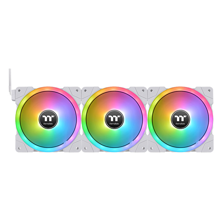 SWAFAN EX14 RGB PC Cooling Fan TT Premium Edition 3 Pack White