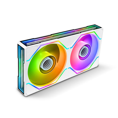 SWAFAN 240 UNIFY ARGB Sync PC Cooling Fan - Snow