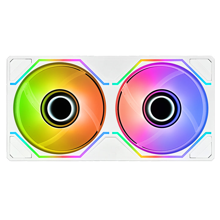 SWAFAN 240 UNIFY ARGB Sync PC Cooling Fan - Snow