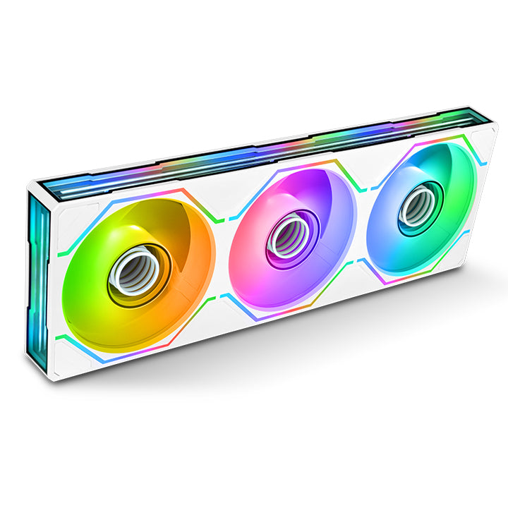 SWAFAN 360 UNIFY ARGB Sync PC Cooling Fan - Snow