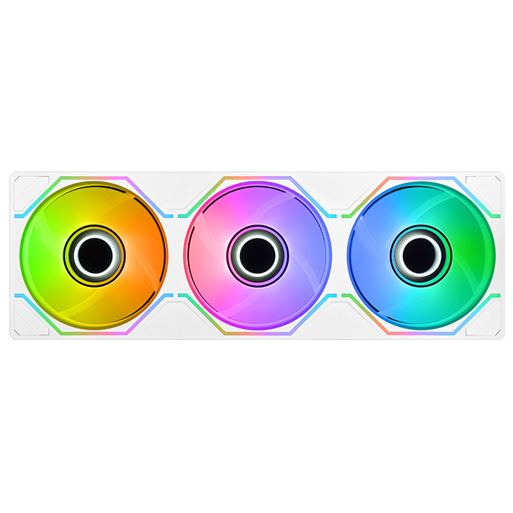 SWAFAN 360 UNIFY ARGB Sync PC Cooling Fan - Snow