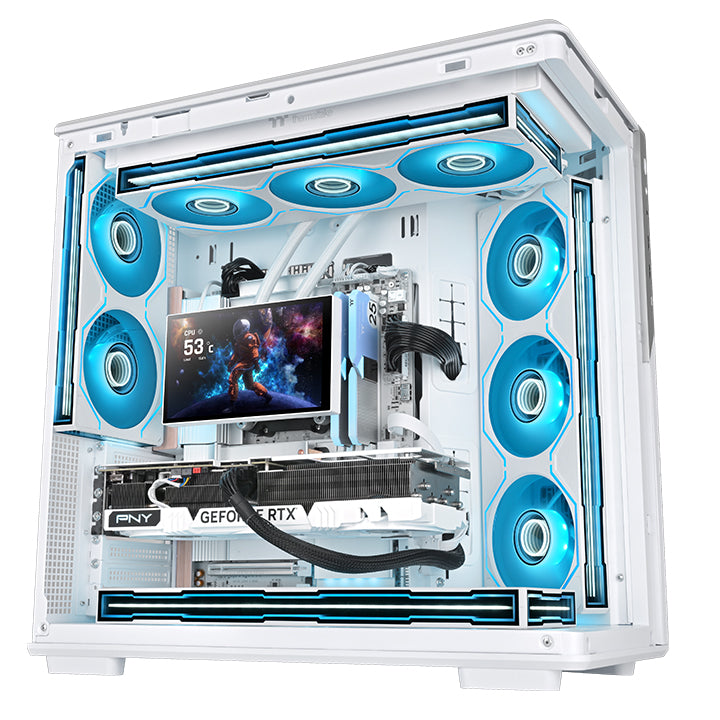 SWAFAN 360 UNIFY ARGB Sync PC Cooling Fan - Snow