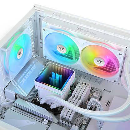 TH240 V3 ARGB Sync AIO Liquid Cooler - Snow Edition
