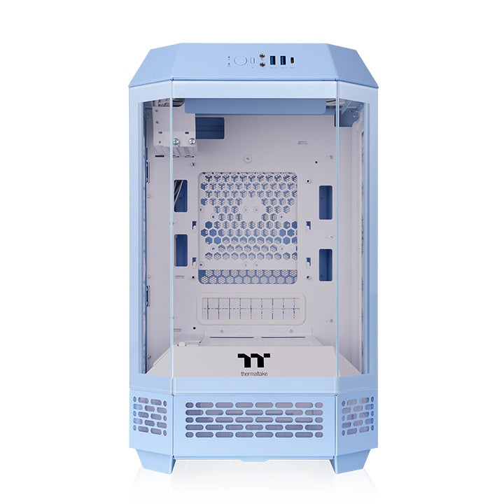 The Tower 250 Hydrangea Blue Mini Tower Chassis – Thermaltake USA