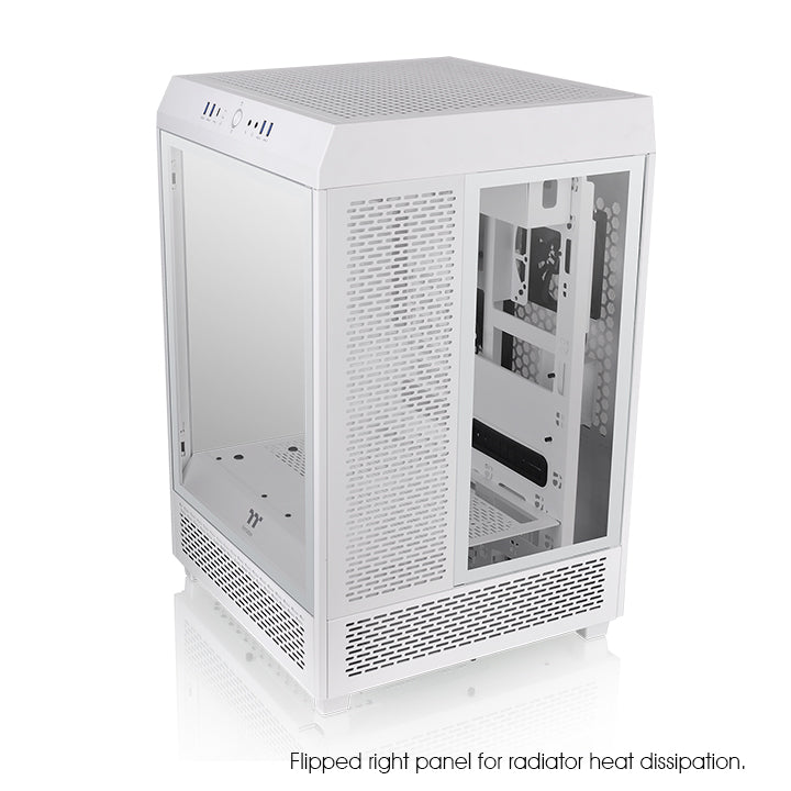 The Tower 500 Snow Mid Tower Chassis – Thermaltake USA