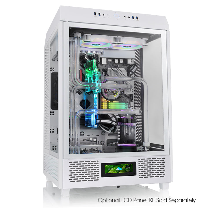 The Tower 500 Snow Mid Tower Chassis – Thermaltake USA