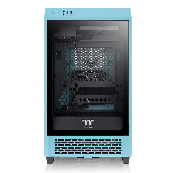 The Tower 200 Turquoise Mini Chassis – Thermaltake USA