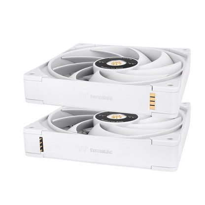 TOUGHFAN EX14 Pro High Static Pressure PC Cooling Fan White – Swappable Edition (3-Fan Pack)