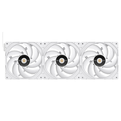 TOUGHFAN EX14 Pro High Static Pressure PC Cooling Fan White – Swappable Edition (3-Fan Pack)