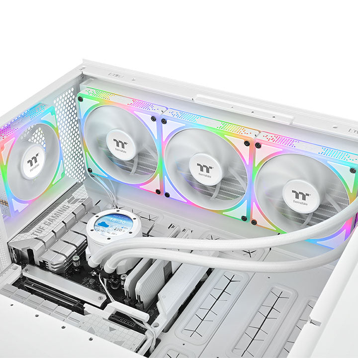 Ventilateur PC TOUGHFAN EX 120 ARGB Sync - Blanc (pack de 3 ventilateurs)