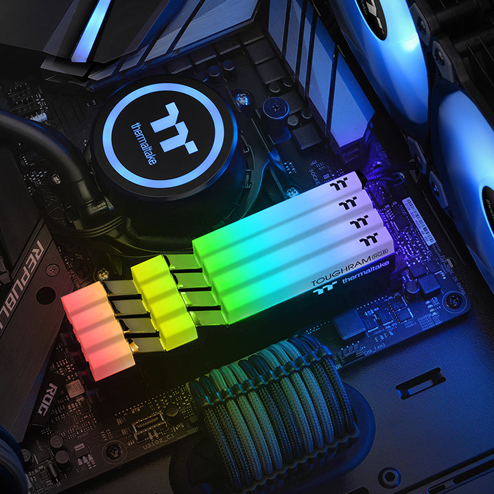 Touchram TOUGHRAM RGB MemoryDDR4 3600MHz 16G (8G x 2) – Thermaltake USA