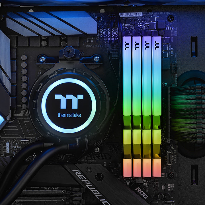 Touchram TOUGHRAM RGB MemoryDDR4 3600MHz 16G (8G x 2) – Thermaltake USA