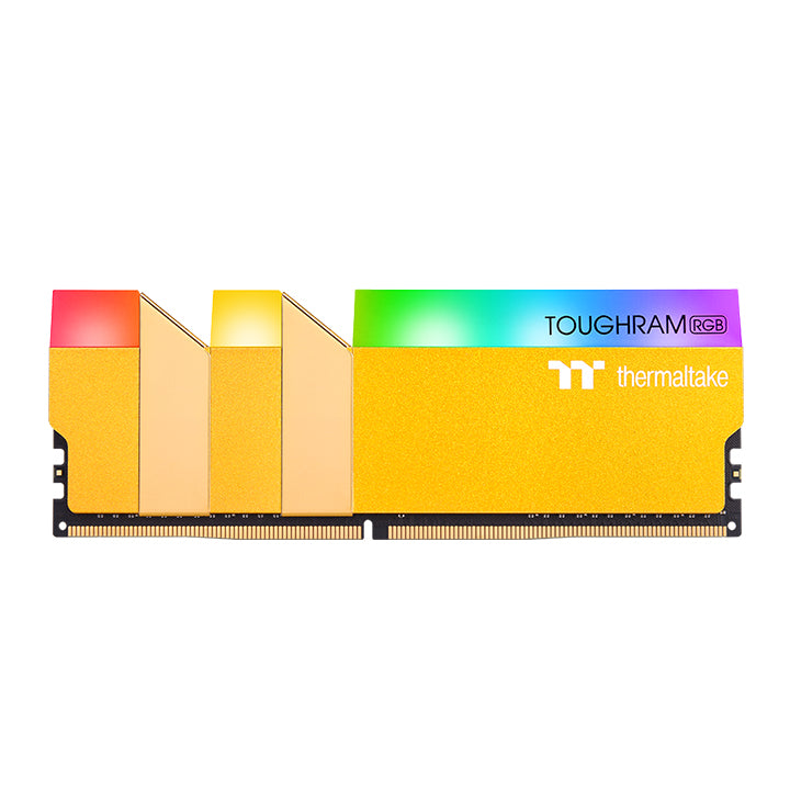 TOUGHRAM RGB Memory DDR4 3600MHz 16GB (8GB x2)-Metallic Gold