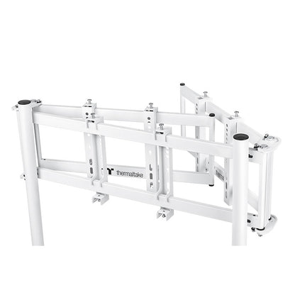 Triple Racing Monitor Stand Snow