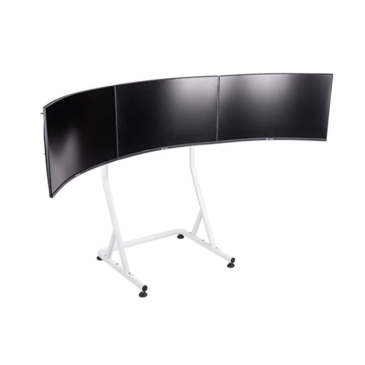Triple Racing Monitor Stand Snow – Thermaltake USA