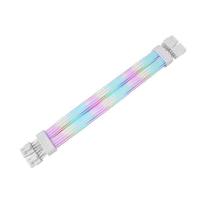 Tt Mod 8 pin ARGB Snow Cable, Illuminated Extension Cable