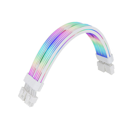 Tt Mod 8 pin ARGB Snow Cable, Illuminated Extension Cable