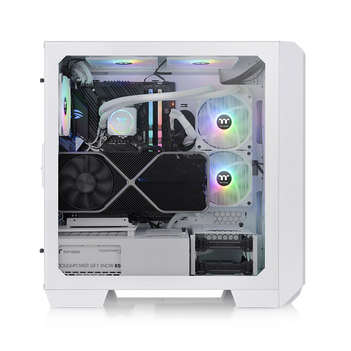 View 300 MX Snow Mid Tower Chassis – Thermaltake USA