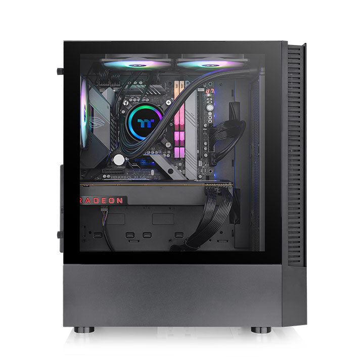 USETEX Custodia per PC ATX, supporto RAD 360, 3 ventole non LED USETEX Custodia per PC ATX, supporto RAD 360, 3 ventole non LED
