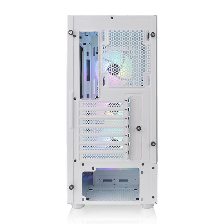 View 200 TG ARGB Snow Mid Tower Chassis