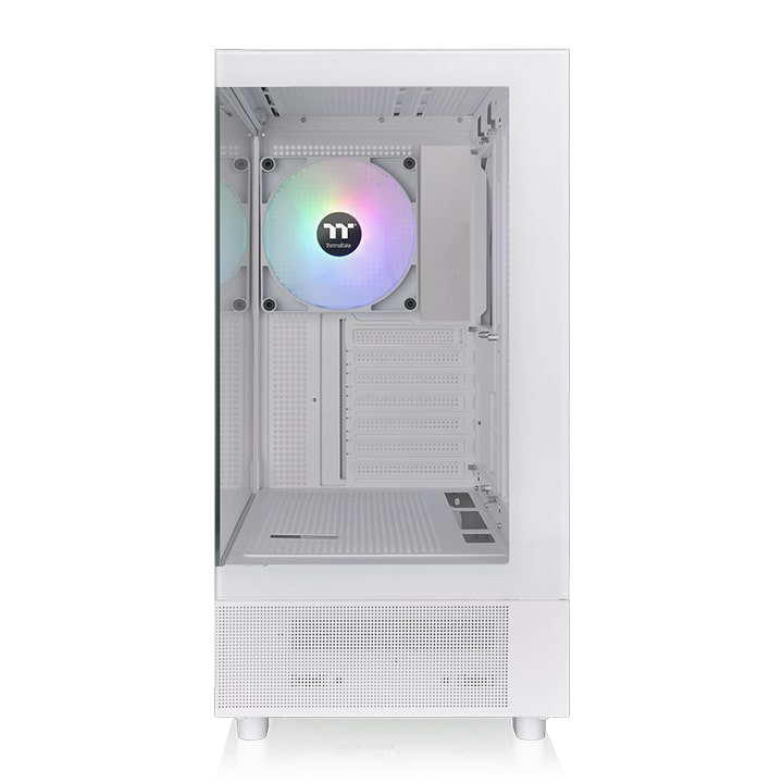 View 270 TG ARGB Snow Mid Tower Chassis