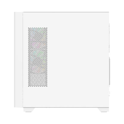 View 290 TG ARGB Snow Mid Tower Chassis