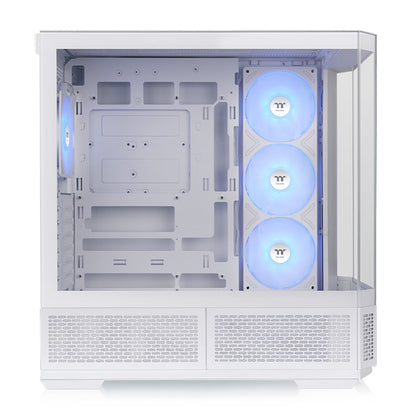 View 370 TG ARGB Snow Mid Tower Chassis