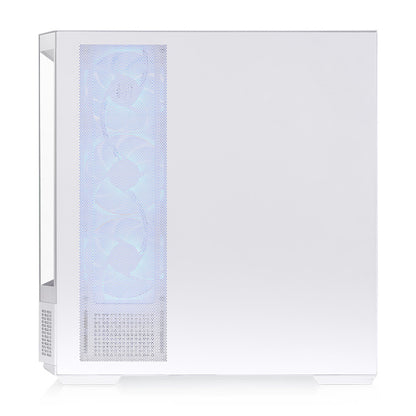 View 370 TG ARGB Snow Mid Tower Chassis