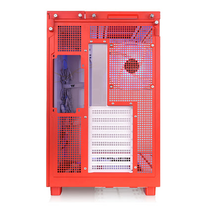 View 380 XL TG ARGB Flaming Orange Mid Tower Chassis