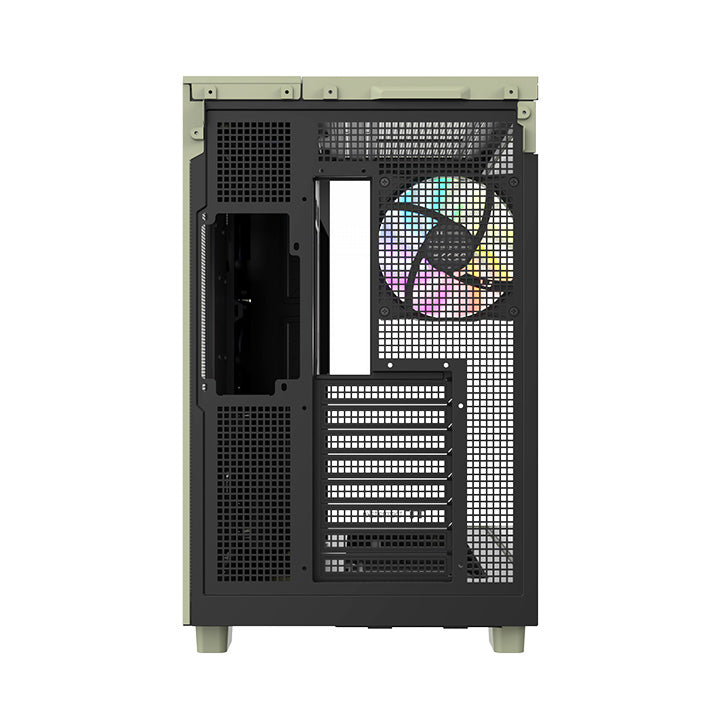 View 380 XL WS ARGB Matcha Green Mid Tower Chassis