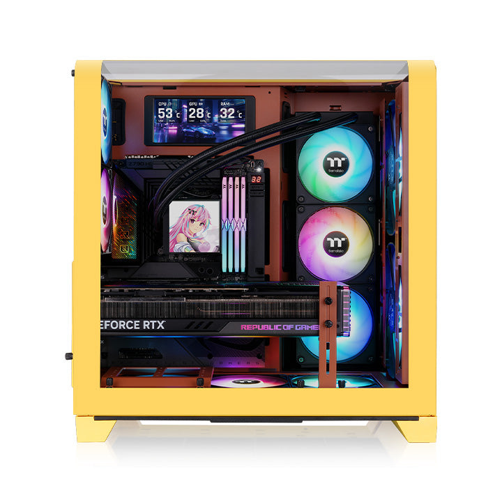 View 390 Air Butter Caramel Mid Tower Chassis
