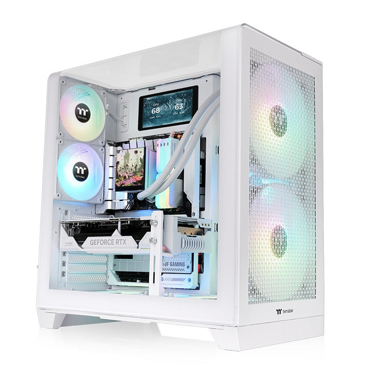 View 390 Air Snow Mid Tower Chassis – Thermaltake USA