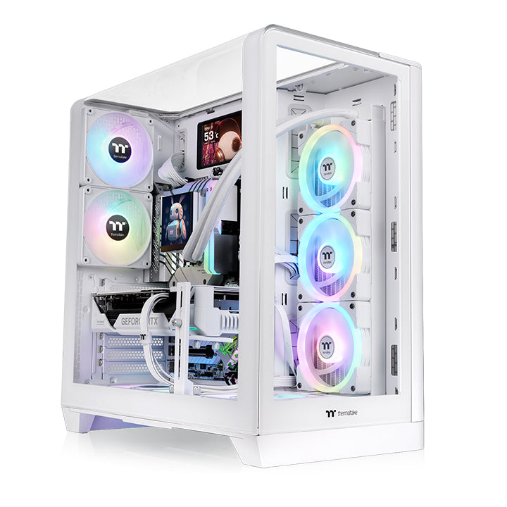 View 390 TG Snow Mid Tower Chassis