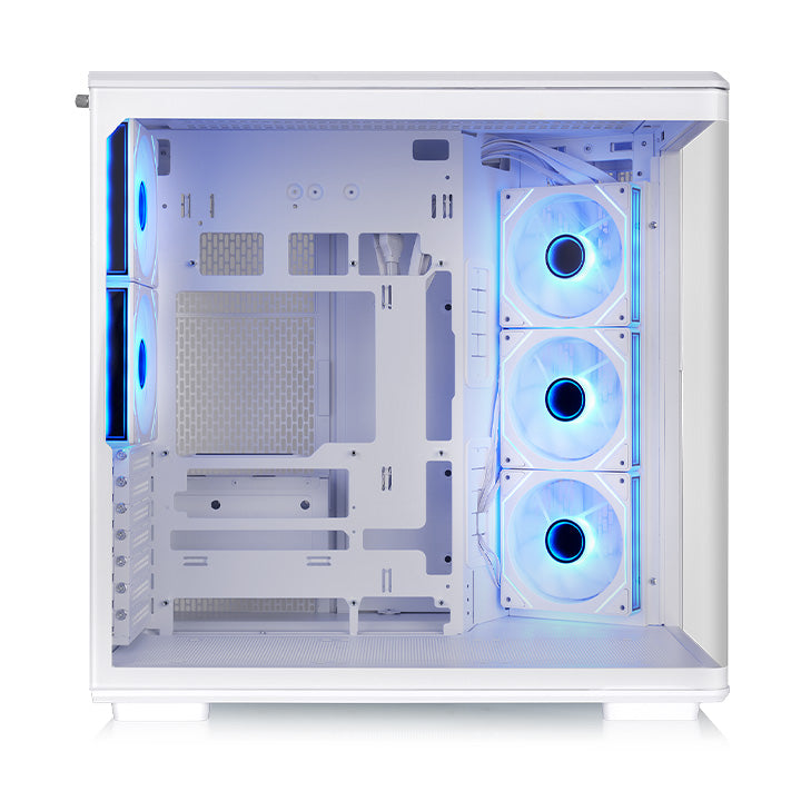 View 590 TG ARGB Snow Mid Tower Chassis