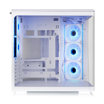 View 590 TG ARGB Snow Mid Tower Chassis