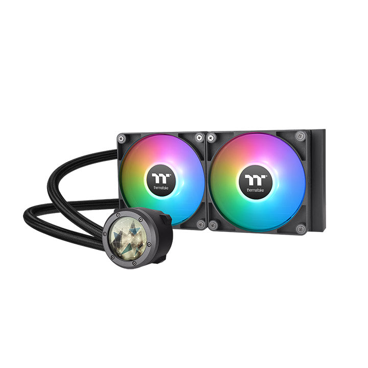 Water Cooler Thermaltake TH240 V2 Ultra ARGB Sync Black AIO 2x120mm LCD 2.1 - CL-W383-PL12SW-A